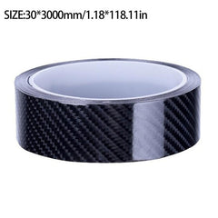 Waterproof 3D Carbon Fiber Roll Window Sticker Trim Cover