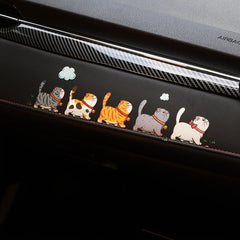 Cartoon Cat Stickers - Cars Motorcycles Water Bottles & More