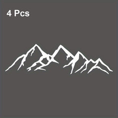 Mountain Decal Car Sticker 20 Vehicle Window Graphic Bumper Stickers