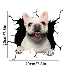1pc Large 3D Animal Car Decal Sticker - Fun Gift Idea