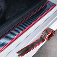 Stylish Threshold Bumper Sticker for Car Door Protection