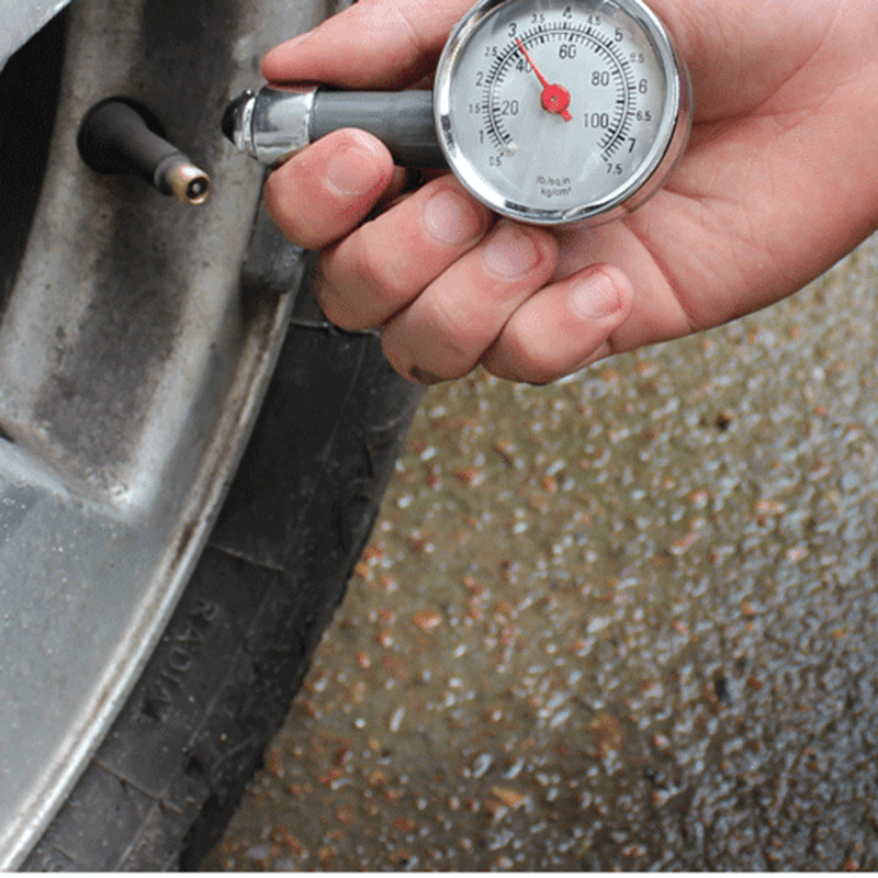 High Precision Mini Tire Pressure Gauge for Car Truck Motorcycle Bike