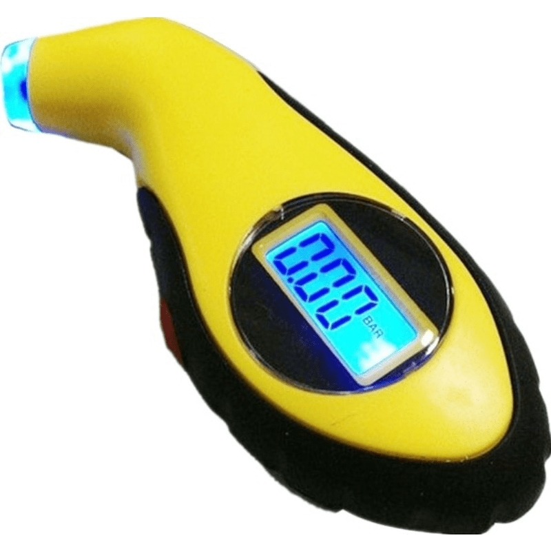 Digital Tyre Pressure Meter LCD Display Portable Gauge Car Motorcycle