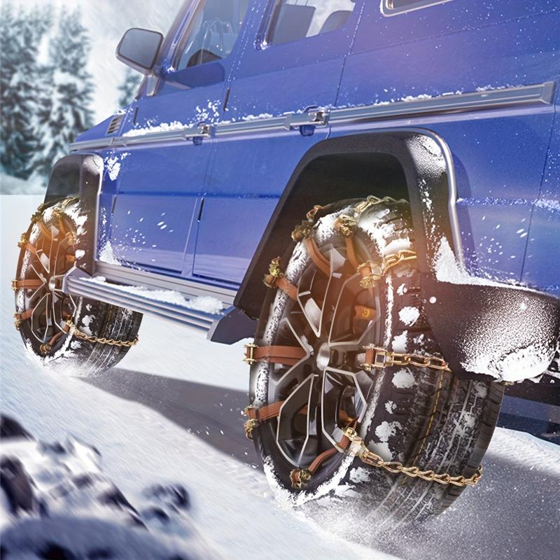 Adjustable Anti Slip Chains for Off-road Vehicles