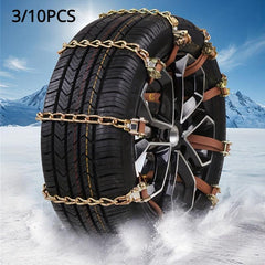 Adjustable Anti Slip Chains for Off-road Vehicles