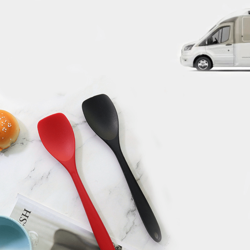 Non Stick Silicone Spatula Spoon, Heat Resistant Kitchen Tool