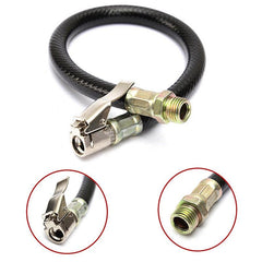 Flexible Car Bicycle Tyre Inflator Hose - Fast Inflatable Rods Clip