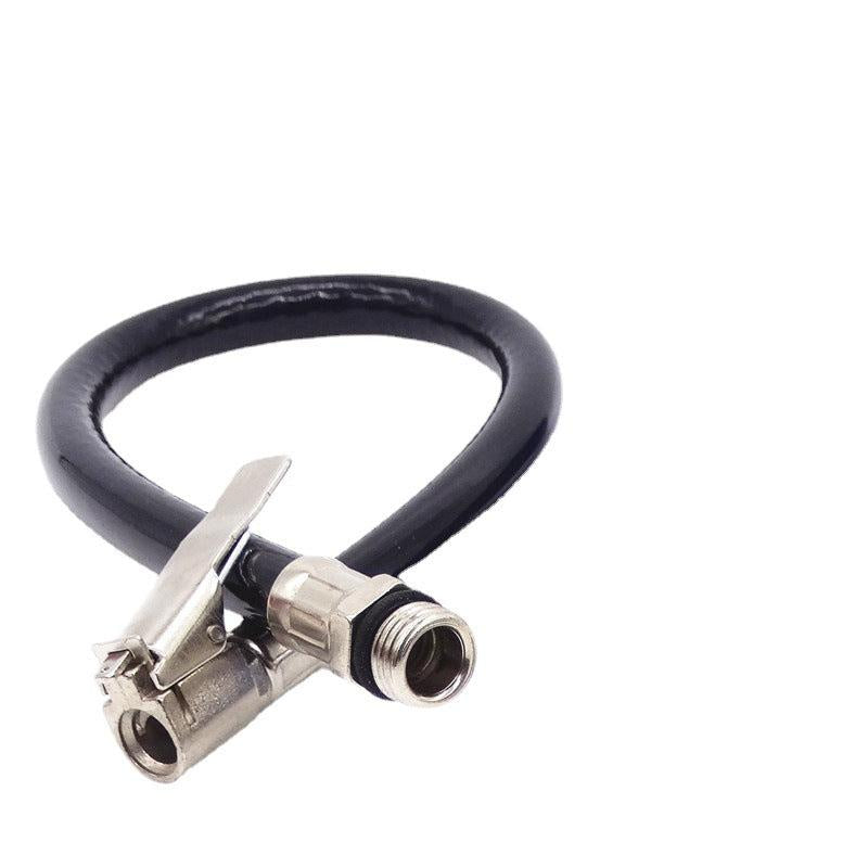 Flexible Car Bicycle Tyre Inflator Hose - Fast Inflatable Rods Clip