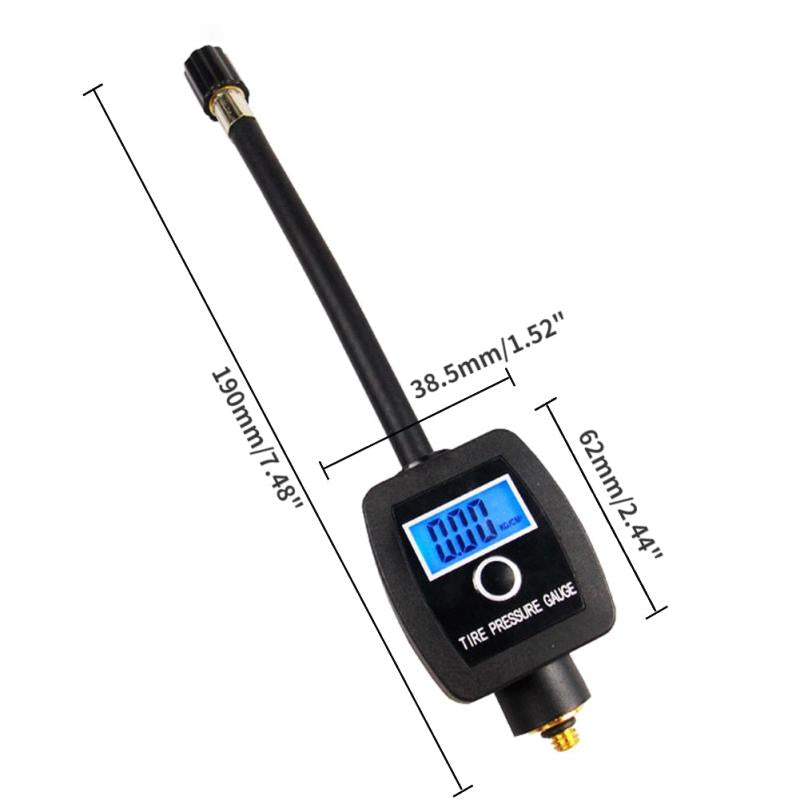 Mini Digital Tire Pressure Gauge for Motorcycle and Bicycle
