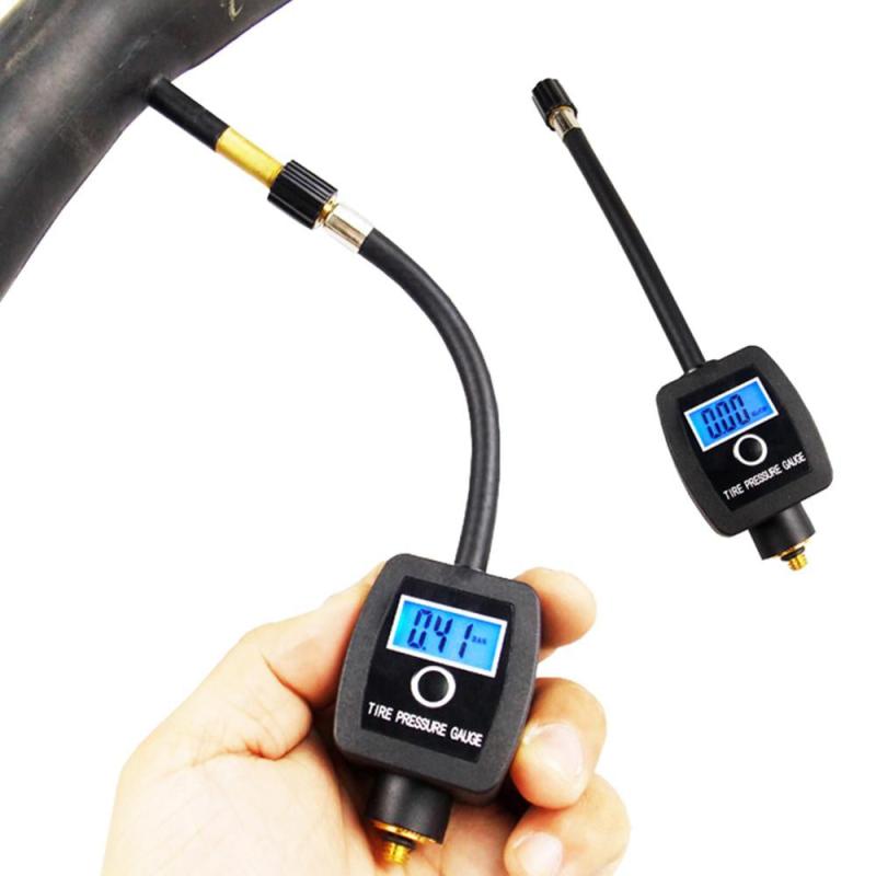 Mini Digital Tire Pressure Gauge for Motorcycle and Bicycle