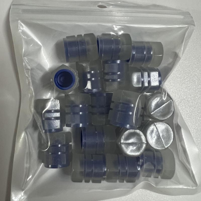 20Pcs Mini Luminous Tire Valve Caps Motorcycle Glowing Valve Cover Wheel Hub