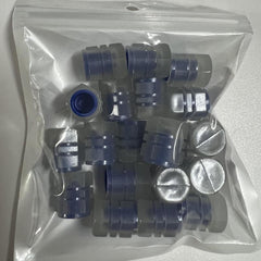 20Pcs Mini Luminous Tire Valve Caps Motorcycle Glowing Valve Cover Wheel Hub