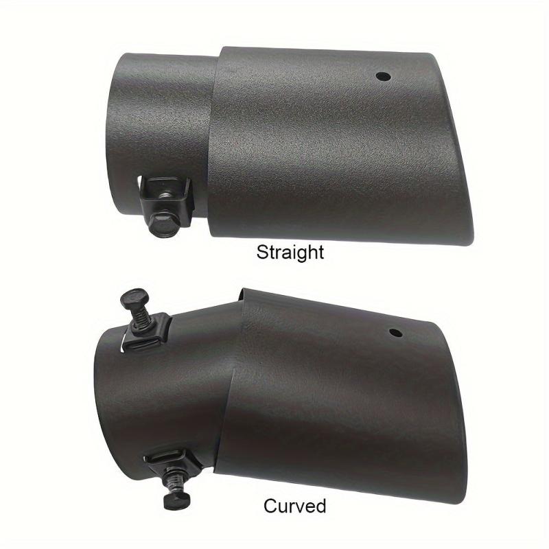Car Oval Rear Exhaust Aluminum Alloy Exhaust Tailpipe Tip