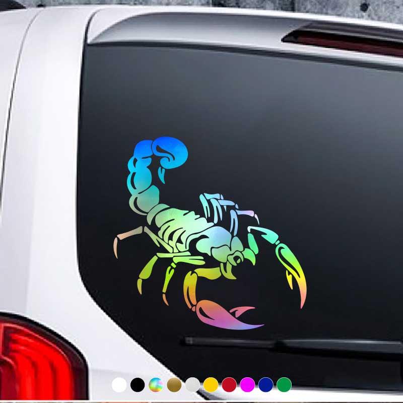Scorpion Reflective Car Sticker Upgrade
