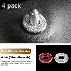 Bling Inner Door Lock Cover Stickers for Car Interior