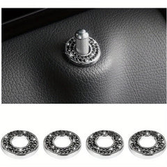 Bling Inner Door Lock Cover Stickers for Car Interior
