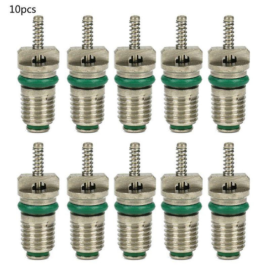 10pcs AC R134A Valve Core Car Air Conditioning Repair Kit