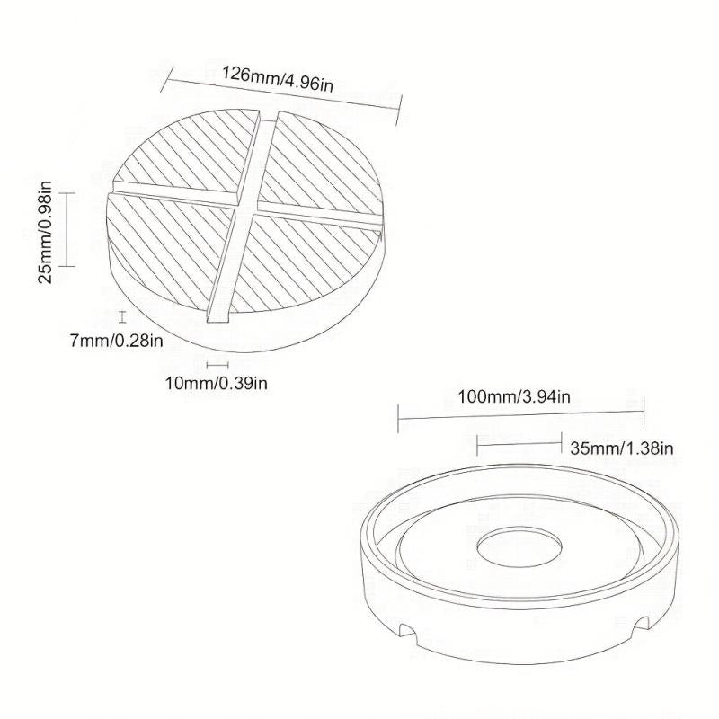 Automotive Bracket Rubber Pad Block Jack Support Rubber Block