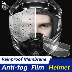 Motorcycle Helmet Waterproof Lens Film Anti Fog Rain Protection Sticker