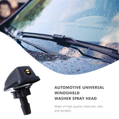 Universal Car Windshield Washer Sprinkler Head Wiper Fan Shaped Water Outlet
