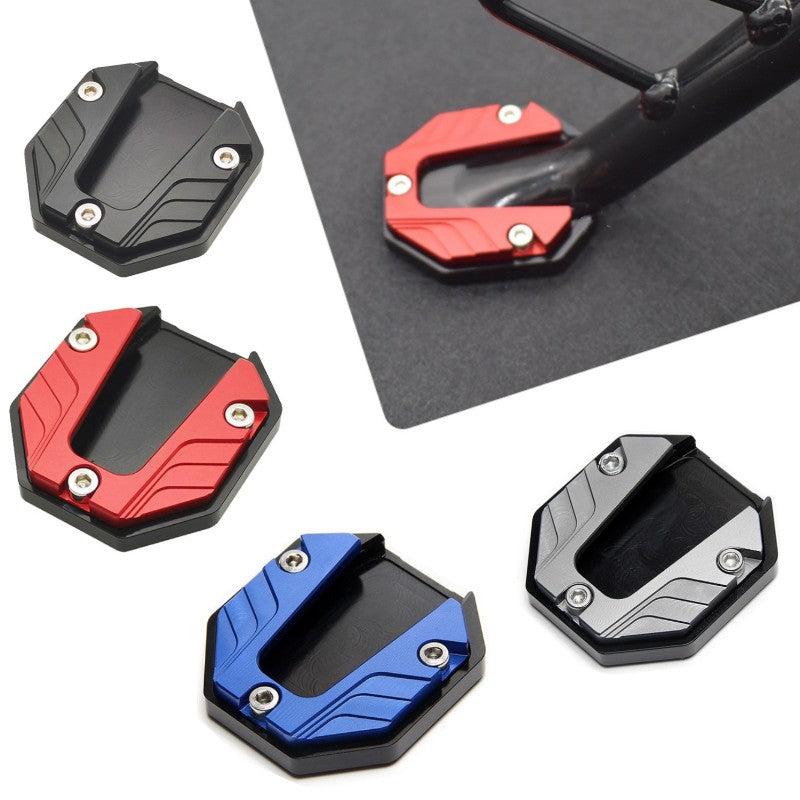 Aluminum Alloy Motorcycle Kickstand Extender Foot Pad Support Plate
