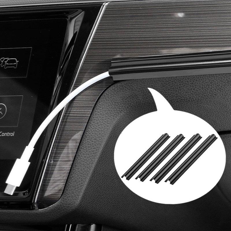 4pcs Car Charging Data Cable Arrangement Harness