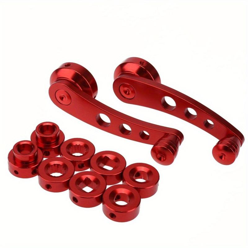 2pcs Car Window Crank Handle Aluminum Replacement Kit
