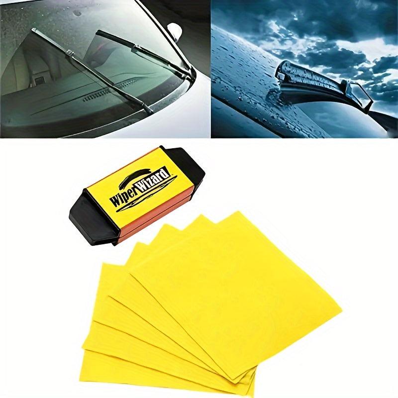 Car Wiper Restorer Cleaning Wiper Guide Blade Repair Brush