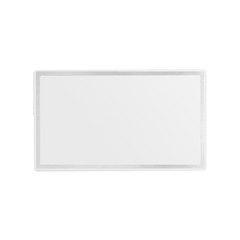 Car Interior Mirror Stainless Steel Auto Makeup Mirror HD Cosmetic Mirrors
