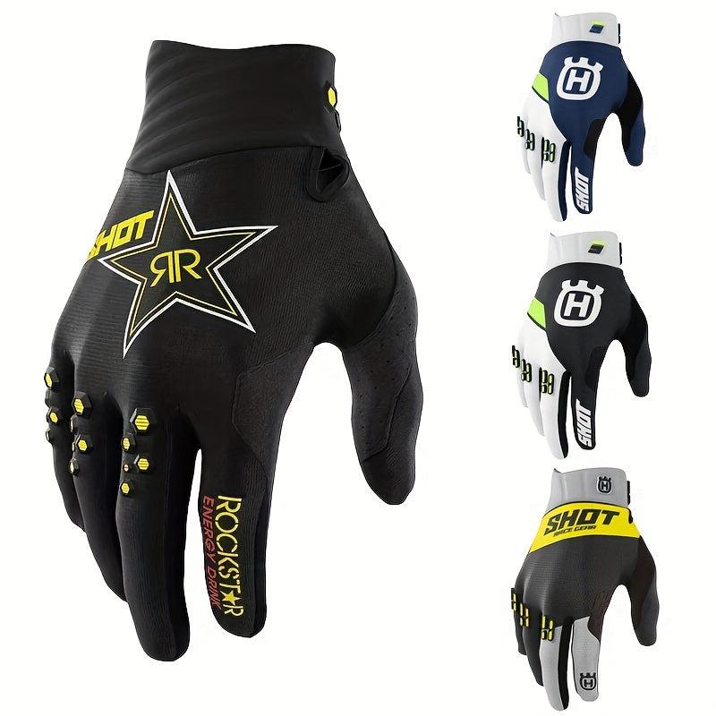 Full Finger Outdoor Sports Cycling Motorcycle Racing Riding Gloves