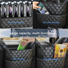 Stylish PU Leather Handbag Holder for Car Organization