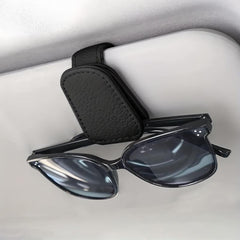 Magnetic Sun Visor Sunglasses Holder Car Clip Storage Rack
