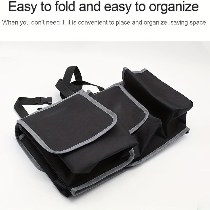 Car Trunk Organizer and Backseat Hanging Organizer