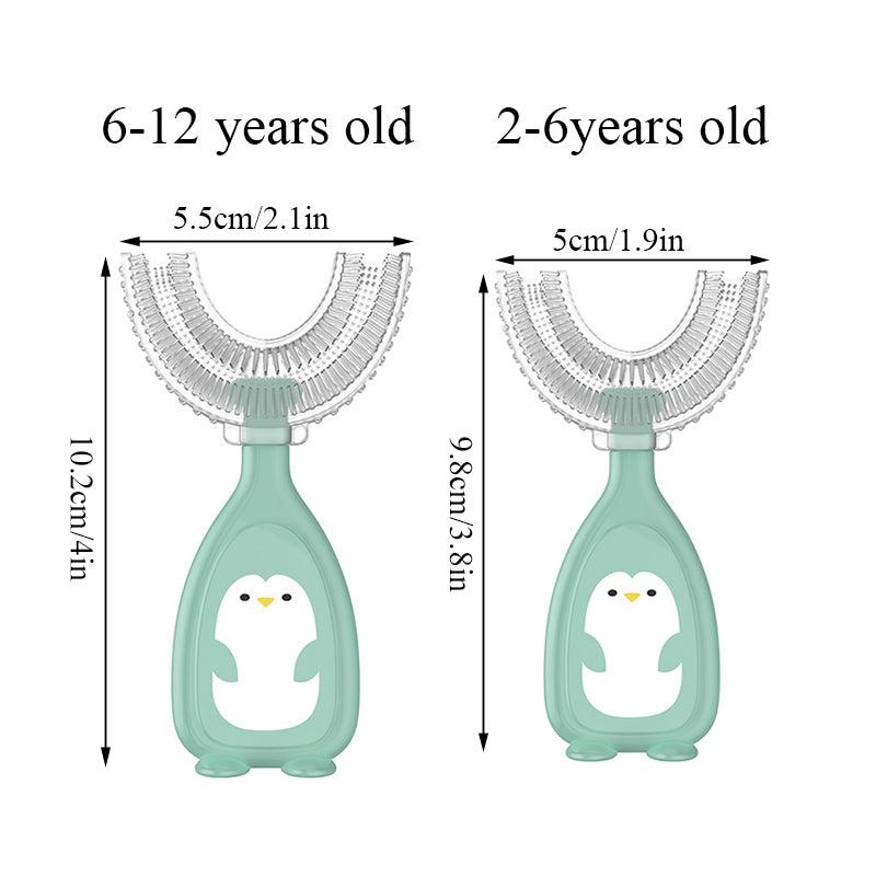 Kids U-Shaped Toothbrush - Oral Care for Children