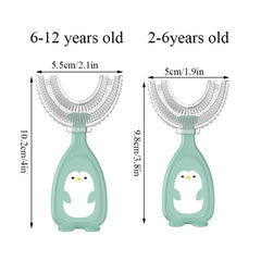 Kids U-Shaped Toothbrush - Oral Care for Children