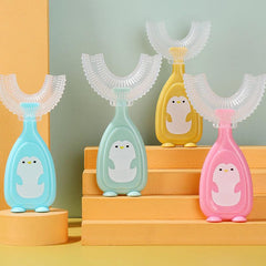 Kids U-Shaped Toothbrush - Oral Care for Children
