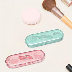 2sets Travel Dental Floss Box Portable Toothpick Box Disposable Dental Floss