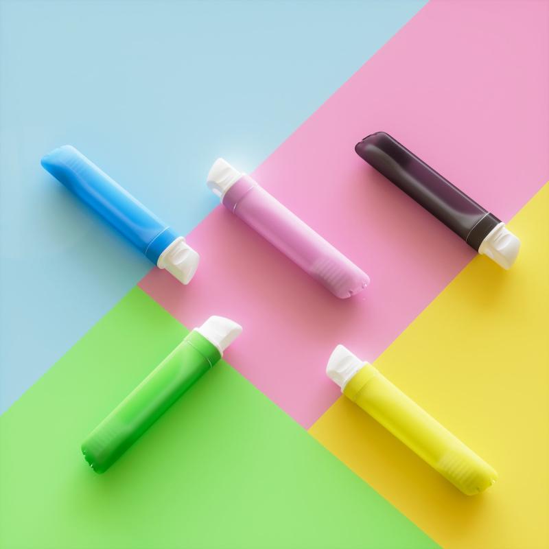 5pk Mini Foldable Toothbrush Travel Size Individually Wrapped Home Supplies