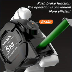 Fluorescent Self-locking Tape Measure 5m High Precision Wear-resistant Steel