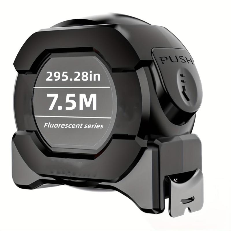 Fluorescent Self-locking Tape Measure 5m High Precision Wear-resistant Steel