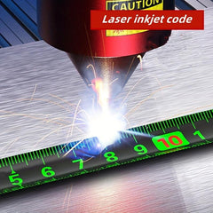 Fluorescent Self-locking Tape Measure 5m High Precision Wear-resistant Steel