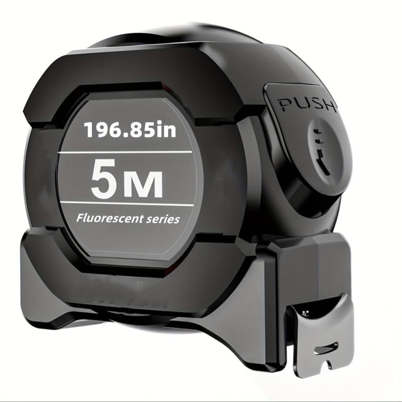 Fluorescent Self-locking Tape Measure 5m High Precision Wear-resistant Steel