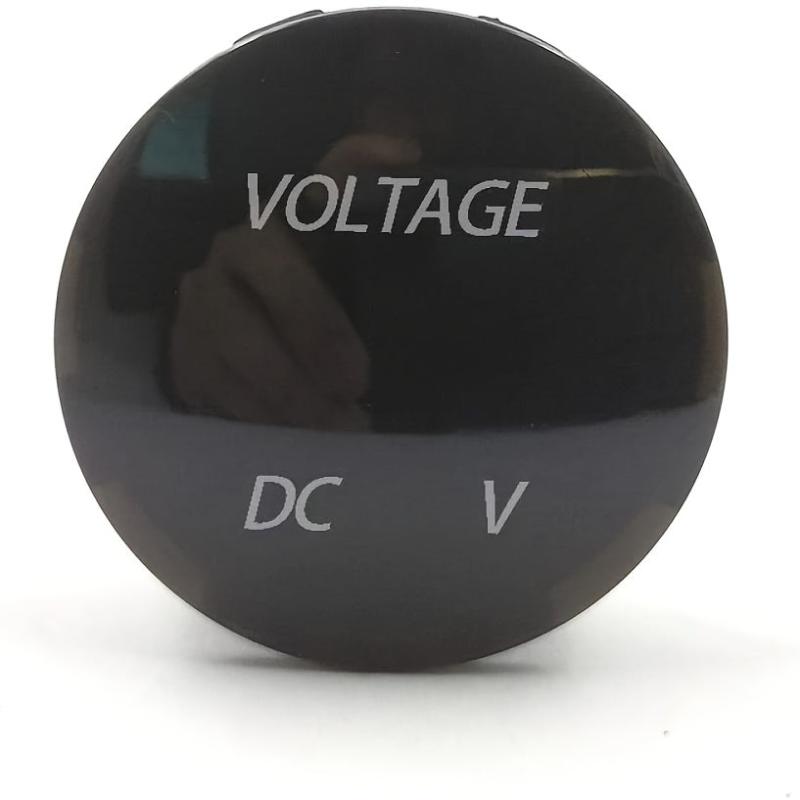 DC 5V 48V LED Digital Voltmeter Ammeter Monitor for Car Motorcycle