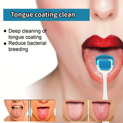 Silicone Tongue Scraper for Fresh Breath & Oral Hygiene