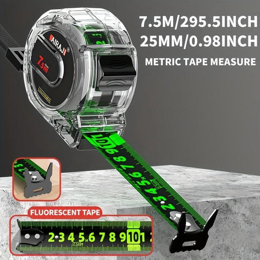 5M Self Locking Steel Tape Measure High Precision Wear Resistant