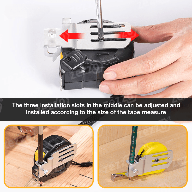 Tape Measure Locator Measuring Tape Clip Precision Tool For Edge Fringe