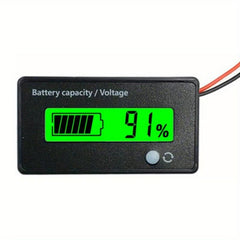 DC 5-72V Meter Capacity Voltage Monitor for Lead Acid & Li-ion Batteries