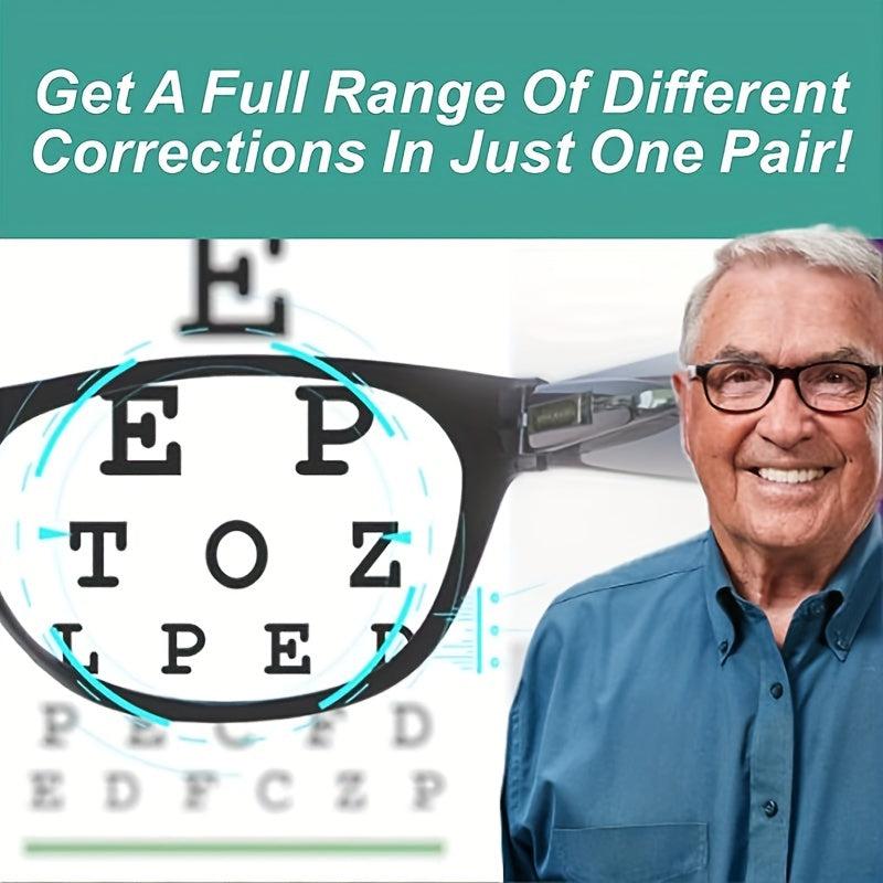 Auto Zoom Presbyopic HD Glasses Auto Focus Reading Glasses