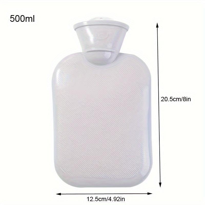 Portable Striped Warm Water Bag PVC Hot Water Bag Thermal Insulation
