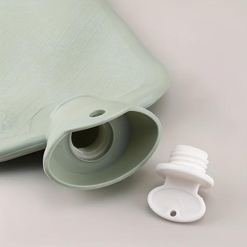 Portable Striped Warm Water Bag PVC Hot Water Bag Thermal Insulation